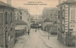 VILLENEUVE SAINT GEORGES - Crue De La Seine. (carte Vendue En L'état) - Villeneuve Saint Georges