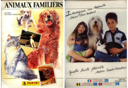 Album PANINI "ANIMAUX FAMILIERS" Avec 303 Vignettes Collées - 1989 - SAR - Franse Uitgave