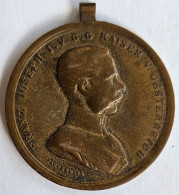 Austria, Franz Joseph Medal  Der Tapferkeit  PLIM - Autriche
