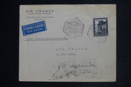 ESPAGNE - Enveloppe Air France De Madrid Pour Paris En 1935 -  L 152595 - Lettres & Documents