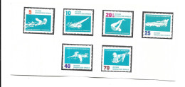 DH57 - TIMBRES DDR - NATATION PLONGEON WATER POLO - Zwemmen