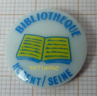 PAT14950 La BIBLIOTHEQUE De NOGENT Sur SEINE  Dpt 10 AUBE En PORCELAINE THOSCA - Cities