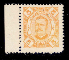 ! ! Zambezia - 1893 D. Carlos 5 R - Af. 02 - No Gum - Sambesi (Zambezi)