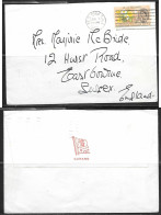 1963 Paquebot Marking, British Stamp Used In New York (Jun 11), Cunard - Cartas & Documentos