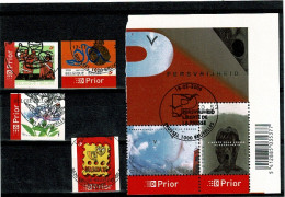 2006 3494/95 3526 3528 3548 3565  Postfris Met 1édag  Stempel : HEEL MOOI ! MNH Avec Cachet 1er Jour “ Zegels Uit Boekj - Ungebraucht