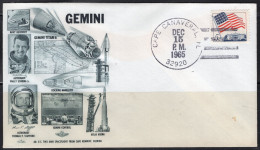 1965 (Dec 15) Cape Canaveral Florida, Gemini Space Cover - Cartas & Documentos