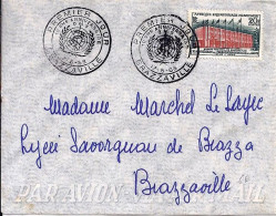 AEF N° 242 S/L.DE BRAZZAVILLE/17.5.58 POUR BRAZZAVILLE - Briefe U. Dokumente