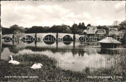 72061499 Melsungen Fulda An Der Fulda Alte Bruecke Schwaene Adelshausen - Melsungen