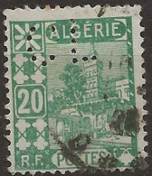 Algérie N°40 Perforé CL9, CRÉDIT LYONNAIS Agence D'Oran (ref.2) - Gebraucht