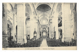 CPA 51 VITRY-LE-FRANCOIS Intérieur De L' Eglise - Vitry-le-François