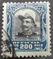 Bresil Brasil Brazil 1913 Da Fonseca Service Official Yvert 18 O Used - Service