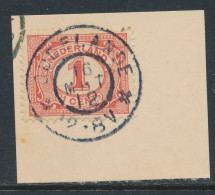 Grootrondstempel Oudelande 1912 - Postal History