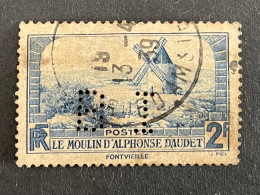 FRANCE B N° 311 BI 110 Indice 3 Perforé Perforés Perfins Perfin  !! - Autres & Non Classés