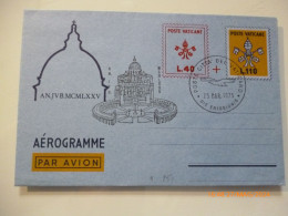 Aerogramma "Anno Giubilare 1975" - Storia Postale