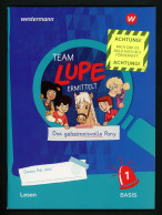 Westermann Team Lupe Das Geheimnisvolle Pony Grundschule Deutsch Klasse 1 Basis Lesen Übungsheft - Schulbücher