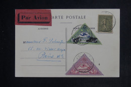 FRANCE - Carte Postale Du Meeting Aérien De Vincennes Pour Paris En 1924 Avec Vignettes  - L 152629 - 1927-1959 Covers & Documents