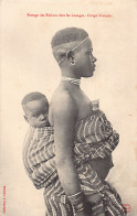 Congo Brazzaville - Portage Des Enfants Chez Les Femmes Loangos - Ed. J. Audema  - Other & Unclassified
