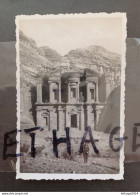 JORDAN PETRA CITY ANTIQUE PHOTOGRAPH EARLY 1900s #1/51 PAPER VELOX - Azië