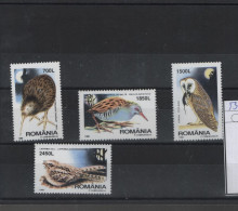 Rumänien Birds Theme Michel Cat.No. Mnh/** 5325/5328 - Ongebruikt