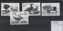 Schweden Birds Theme Michel Cat.No. Mnh/** 1789/1792 - Neufs