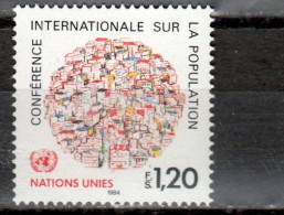 UNO GENEVE 119 (1984) MNH ** - Conférence Sur La Population - Neufs