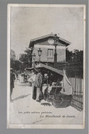 CPA - 75 - Les Petits Métiers Parisiens - La Marchande De Jouets - Publicité Biscuits Germain Au Dos - Non Circulée - Artisanry In Paris