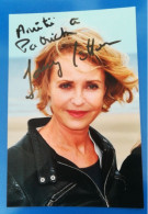 AUTOGRAPHE DE FANNY COTTENCON SUR PHOTO - Actors & Comedians