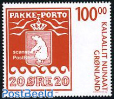 Greenland 2007 Parcel Post Stamps 1v, Mint NH, Stamps On Stamps - Nuevos