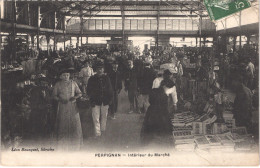 FR66 PERPIGNAN - Bousquet - Intérieur Du Marché - Animée - Belle - Perpignan