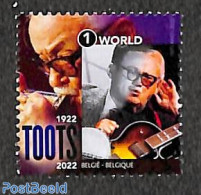 Belgium 2022 Toots Thielemans 1v, Mint NH, Performance Art - Music - Unused Stamps