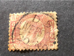 GREAT BRITAIN.  1/2d Rose Red, Plate 10  FU. CV £30 - Used Stamps