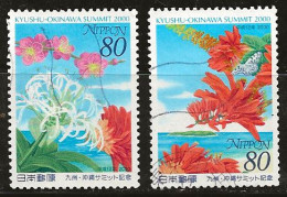 Japon 2000 N° Y&T : 2841 Et 2842 Obl. - Oblitérés