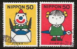 Japon 2000 N° Y&T : 2862 Et 2864 Obl. - Used Stamps