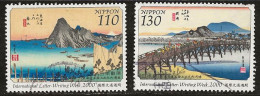 Japon 2000 N° Y&T : 2915 Et 2916 Obl. - Used Stamps