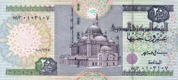 Egypt P-65a 20 Pounds 2001 UNC - Egypte