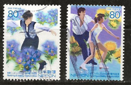 Japon 2002 N° Y&T : 3192 Et 3193 Obl. - Used Stamps