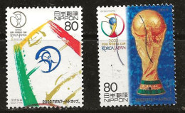 Japon 2002 N° Y&T : 3220 Et 3221 Obl. - Used Stamps