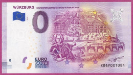 0-Euro XEQF 01 2020 WÜRZBURG - 300 JAHRE GRUNDSTEINLEGUNG RESIDENZ - Privéproeven