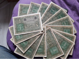 Lot De 15 Billets De 50 Marks 1919 - 50 Mark