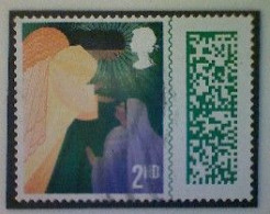 Great Britain, Scott #4293, Used (o), 2022, Christmas: The Annunciation, 2nd, Multicolored - Unclassified