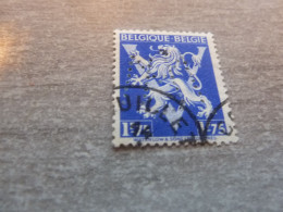 Belgique - Lion - Grand V - 1f.75 - Perforé - Bleu Foncé - Oblitéré - Année 1945 - - 1934-51