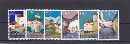 Liechtenstein 1986/89, Cat. Zumstein 836/90 3**.  Série Courante. - Neufs