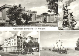72024704 Zinnowitz Ostseebad Usedom Kurhaus Segelschulschiff Heim Glueck Auf  Zi - Zinnowitz