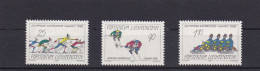 Liechtenstein 1986, Cat. Zumstein 874/76 **.Jeux Olympiques D'hiver à Calgari. - Unused Stamps