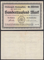 Altenburg Hunderttausend Mark 1923 Stadtnotgeld   (32803 - Otros & Sin Clasificación