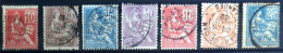FRANCE                           N° 112/118                OBLITERE               Cote : 45 € - Used Stamps