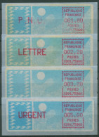 Frankreich 1985 Automatenmarke Taube ATM 6 Xd ZS 2 Postfrisch Minimal Verfärbt - 1985 Papel « Carrier »