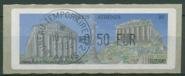 Frankreich 2004 Automatenmarken Herbstsalon Akropolis Athen ATM 37 Gestempelt - 1999-2009 Illustrated Franking Labels