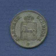 Hannover 6 Pfennige 1845 B, König Ernst August, J 57 Ss+ (m6078) - Petites Monnaies & Autres Subdivisions