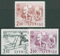 Schweden 1989 Europa CEPT Kinderspiele 1549/51 Postfrisch - Ungebraucht